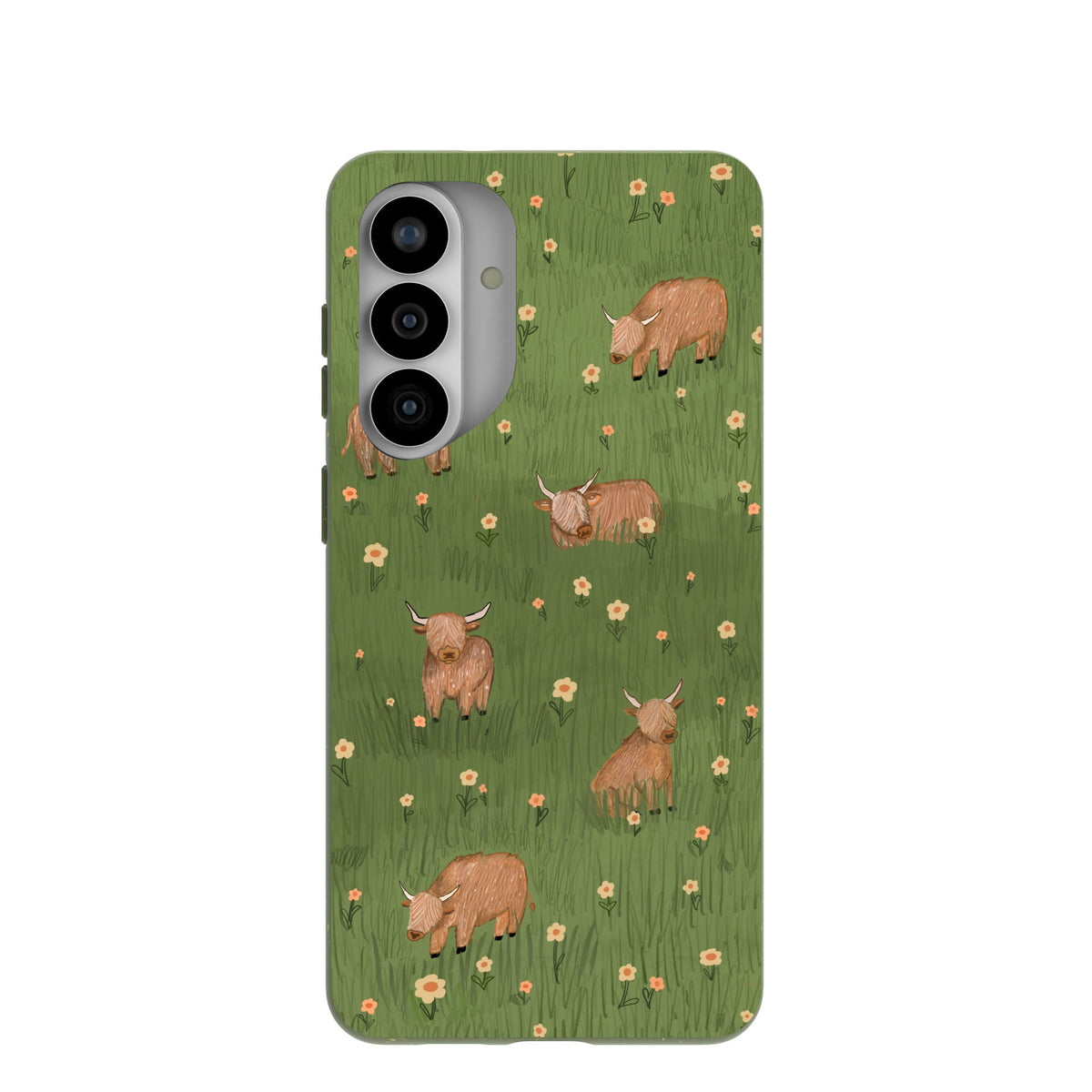 Forest Floor Cozy Cows Samsung Galaxy S26+(Plus) Case
