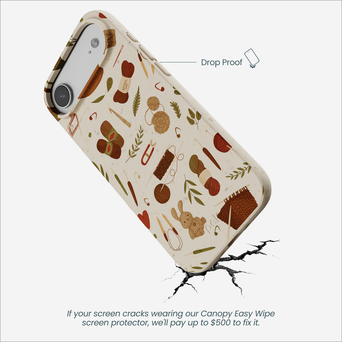 London Fog Cozy Knit iPhone Air Case