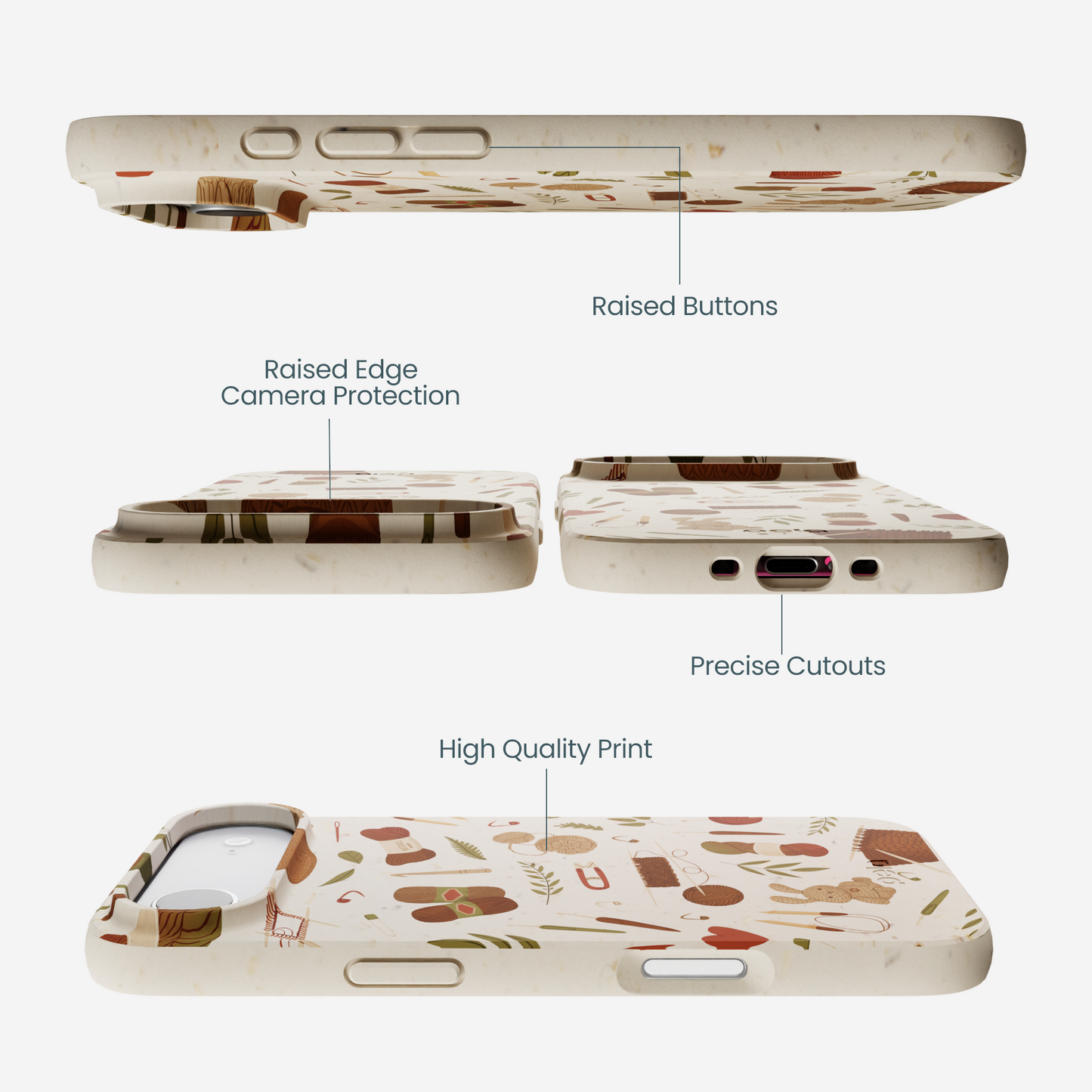 London Fog Cozy Knit iPhone Air Case