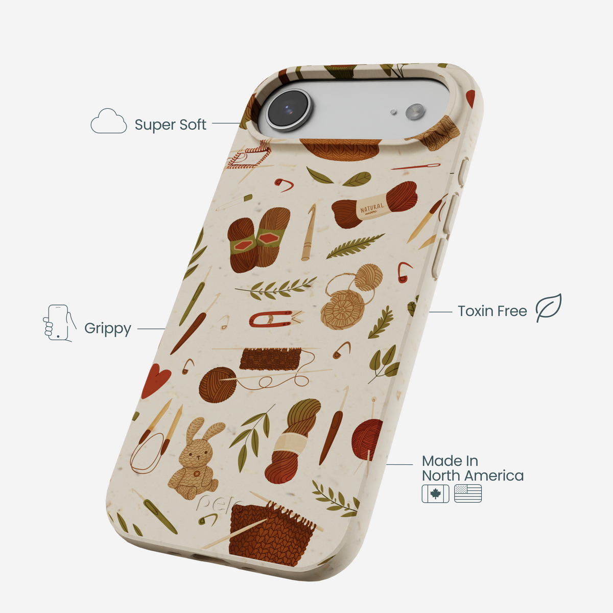 London Fog Cozy Knit iPhone Air Case