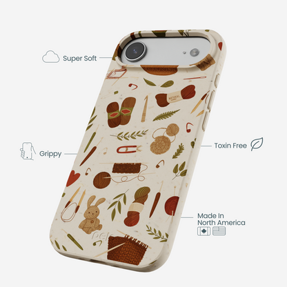 London Fog Cozy Knit iPhone Air Case