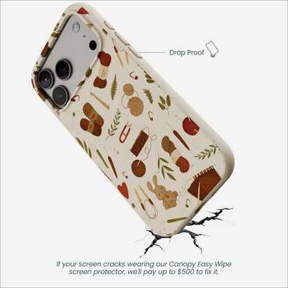 London Fog Cozy Knit iPhone 17 Pro Max Case
