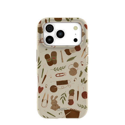 London Fog Cozy Knit iPhone 17 Pro Case