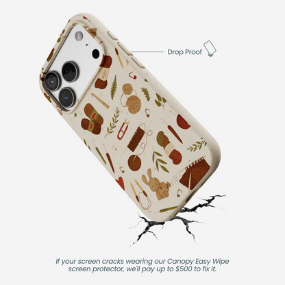 London Fog Cozy Knit iPhone 17 Pro Case