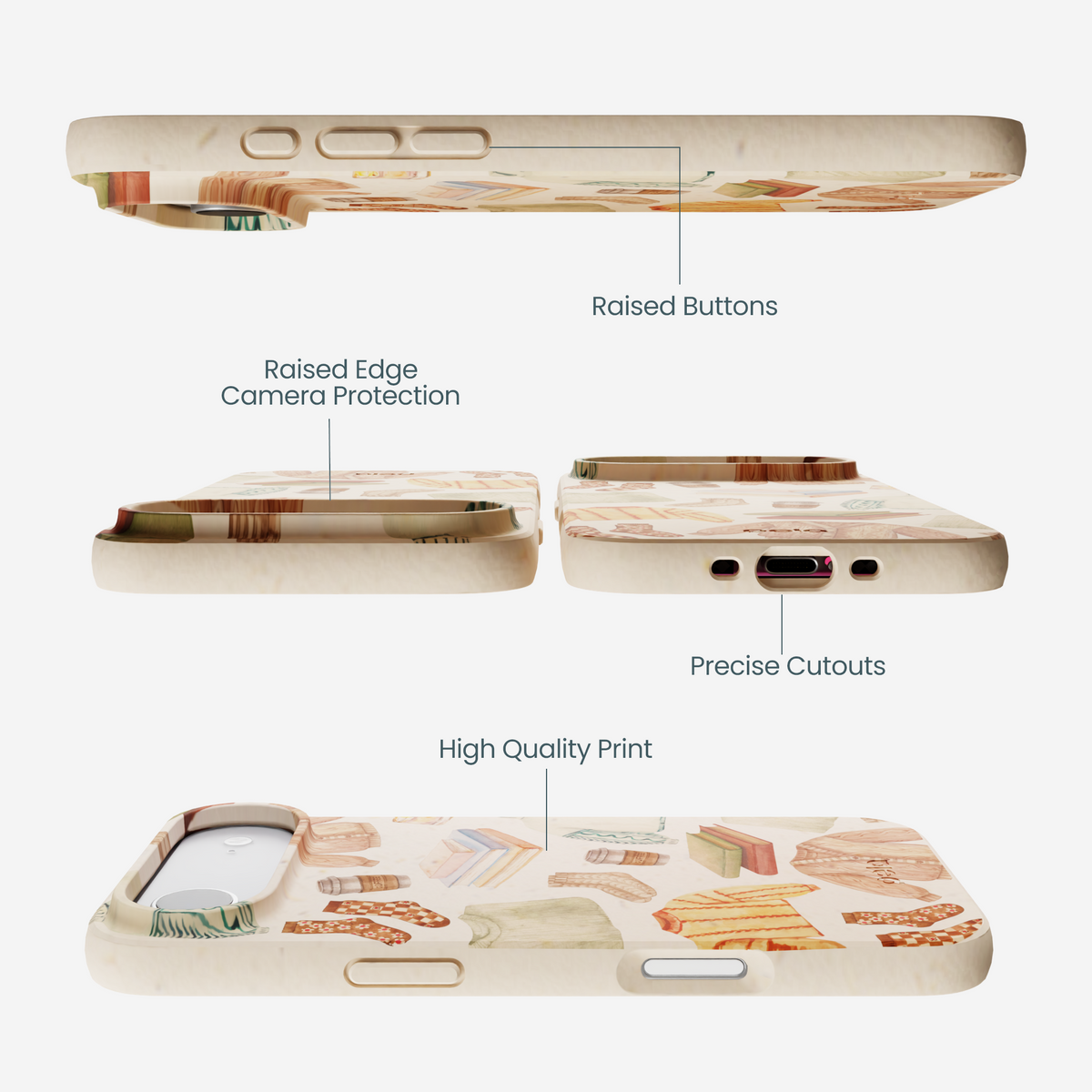 Seashell Cozy Mornings iPhone Air Case
