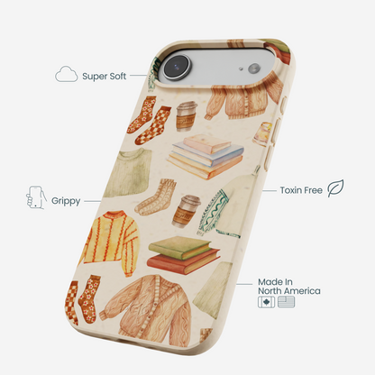 Seashell Cozy Mornings iPhone Air Case