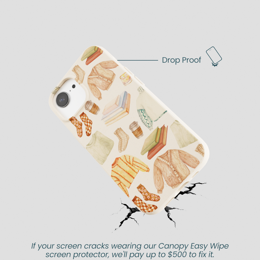 Seashell Cozy Mornings iPhone 16e/17e Case