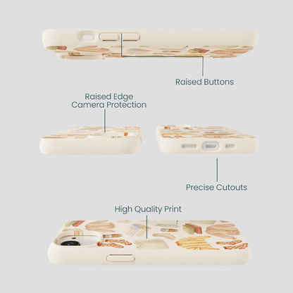 Seashell Cozy Mornings iPhone 16e/17e Case