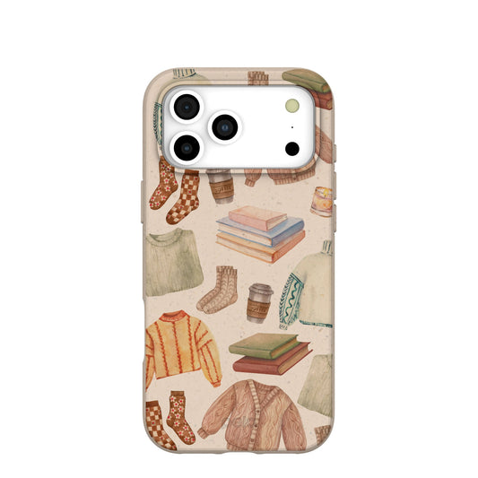 Seashell Cozy Mornings iPhone 17 Pro Max Case