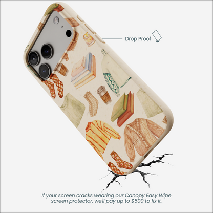 Seashell Cozy Mornings iPhone 17 Pro Max Case