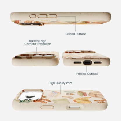 Seashell Cozy Mornings iPhone 17 Pro Case