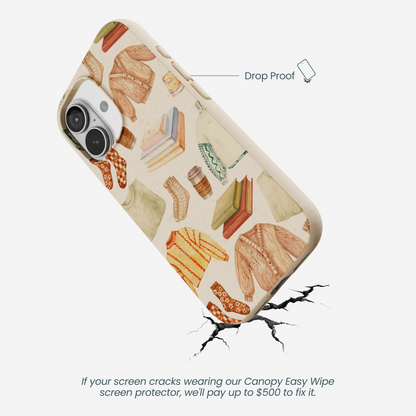 Seashell Cozy Mornings iPhone 17 Case