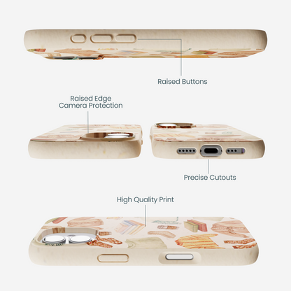 Seashell Cozy Mornings iPhone 17 Case