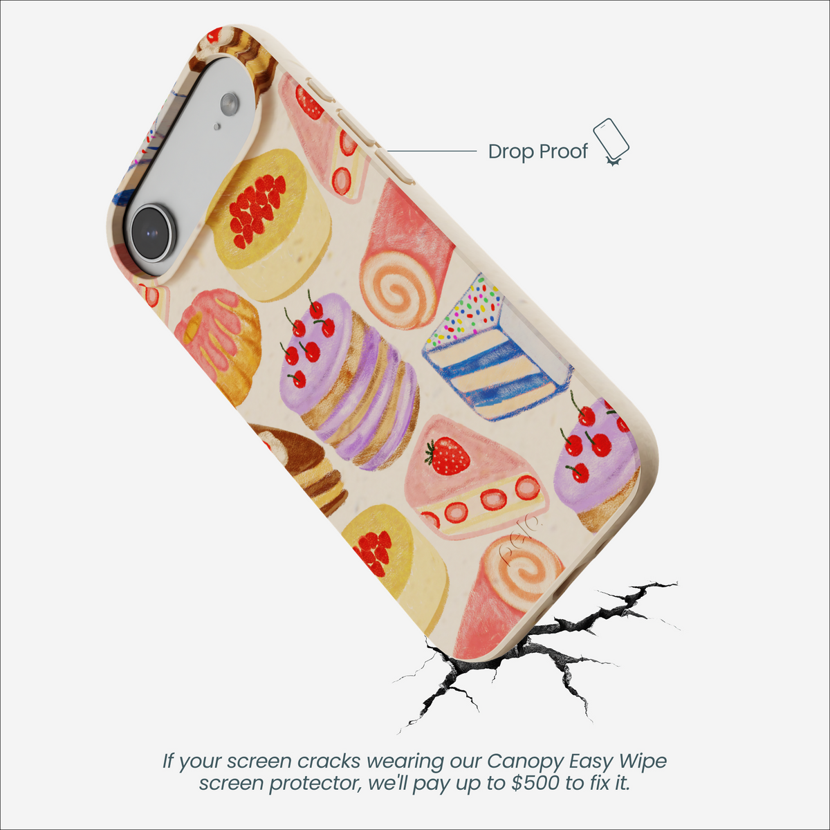 Seashell Crayon Pastries iPhone Air Case