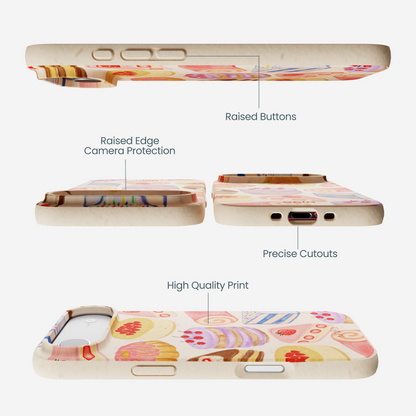 Seashell Crayon Pastries iPhone Air Case