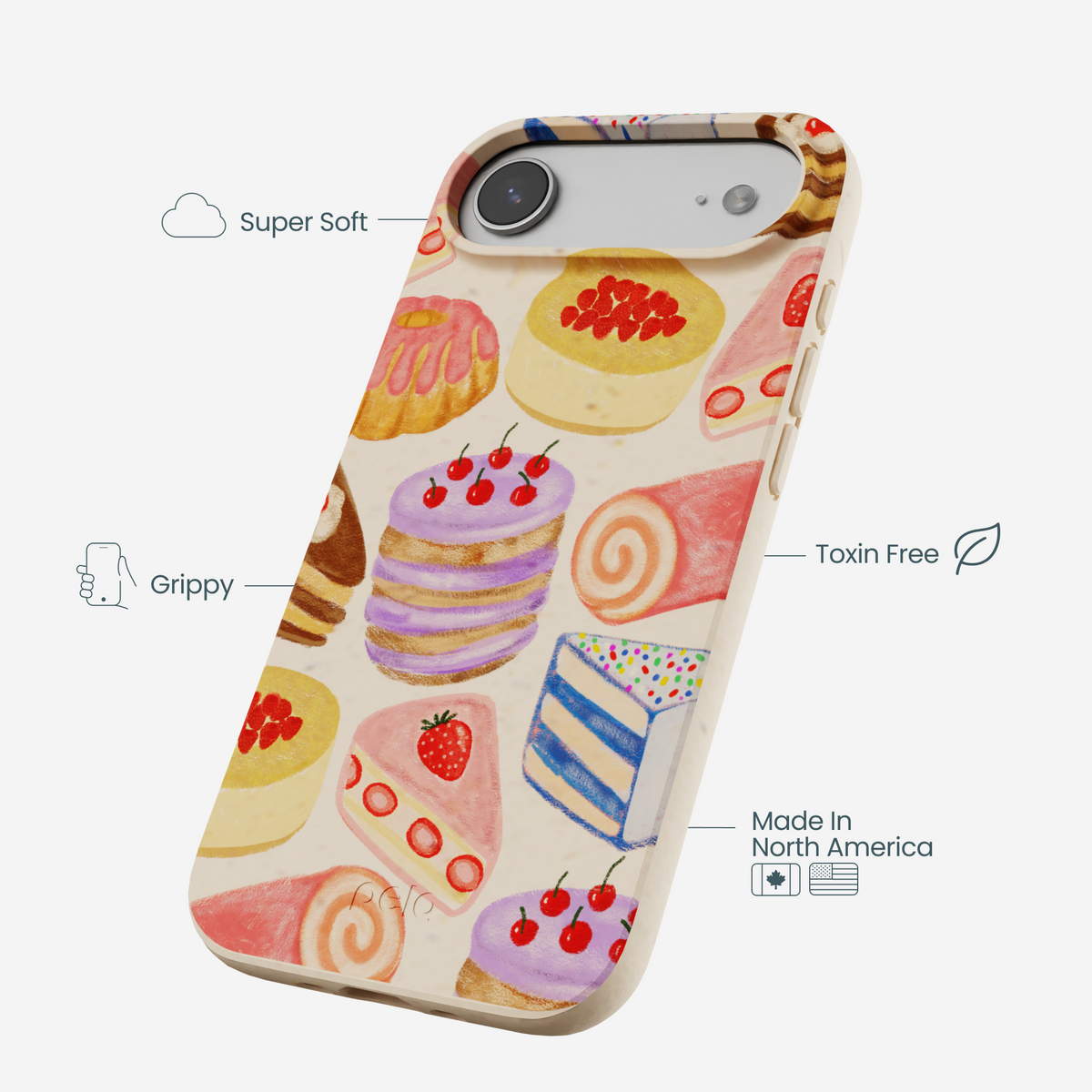Seashell Crayon Pastries iPhone Air Case