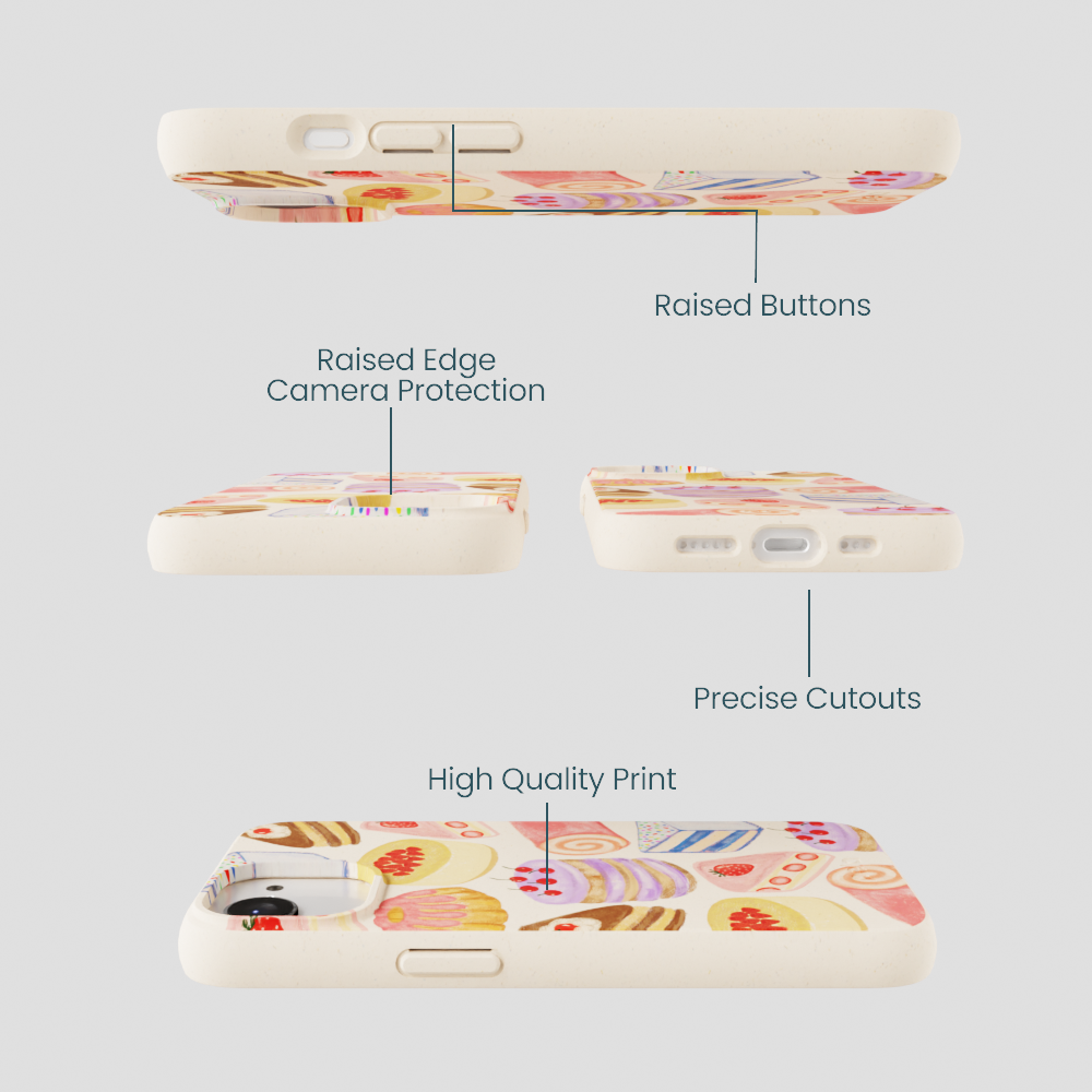 Seashell Crayon Pastries iPhone 16e/17e Case
