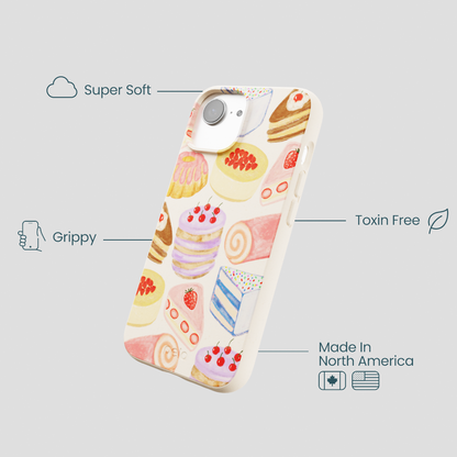 Seashell Crayon Pastries iPhone 16e/17e Case