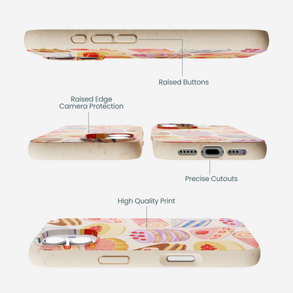 Seashell Crayon Pastries iPhone 17 Case
