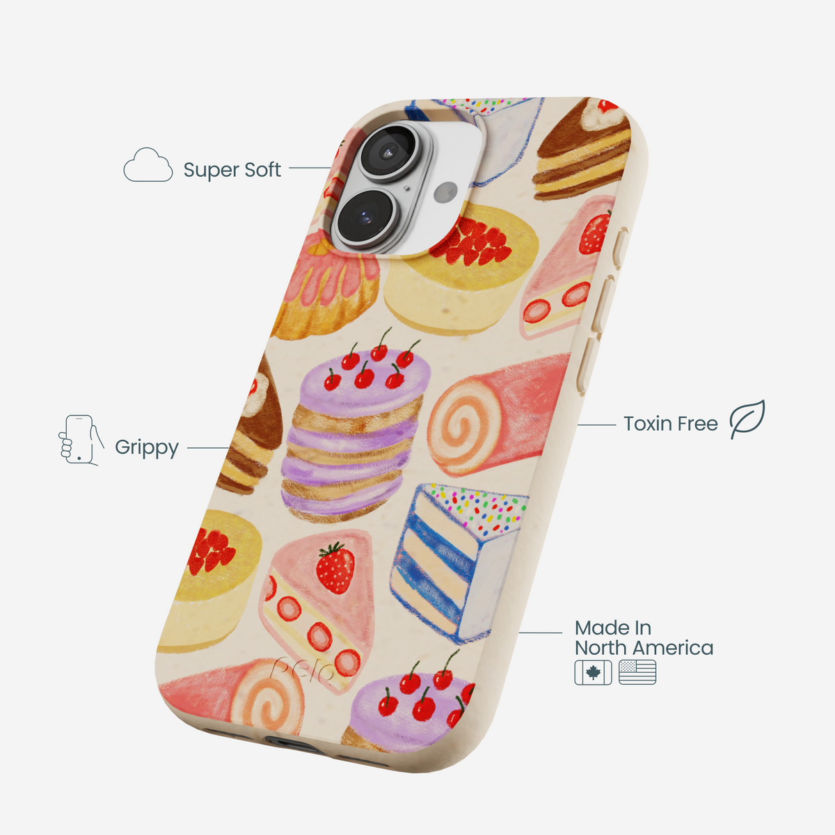 Seashell Crayon Pastries iPhone 17 Case