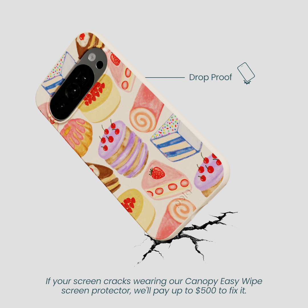 Seashell Crayon Pastries Google Pixel 10/10 Pro Case
