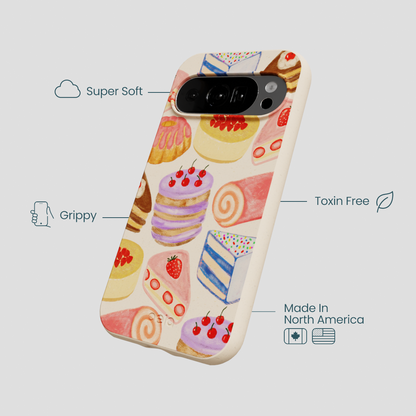Seashell Crayon Pastries Google Pixel 10/10 Pro Case