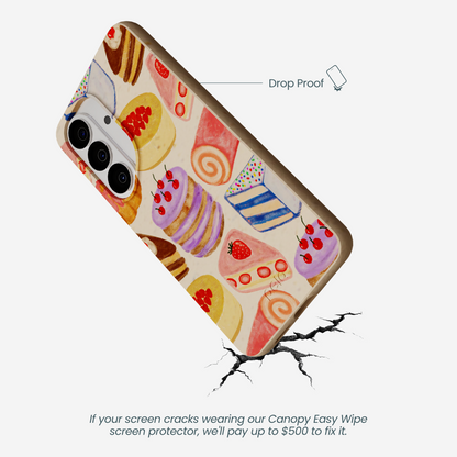 Seashell Crayon Pastries Samsung Galaxy S26 Case