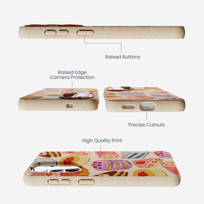Seashell Crayon Pastries Samsung Galaxy S26 Case