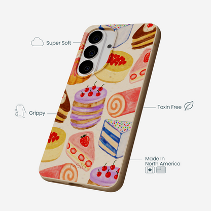 Seashell Crayon Pastries Samsung Galaxy S26 Case