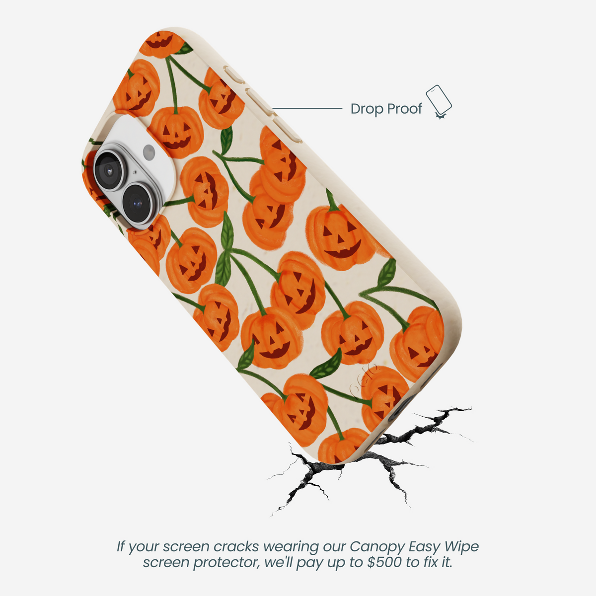 Seashell Creepy Crop iPhone 17 Case