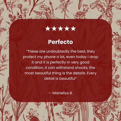 London Fog Crimson Bouquet iPhone 17 Pro Case