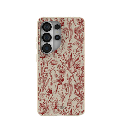London Fog Crimson Bouquet Samsung Galaxy S26 Ultra Case