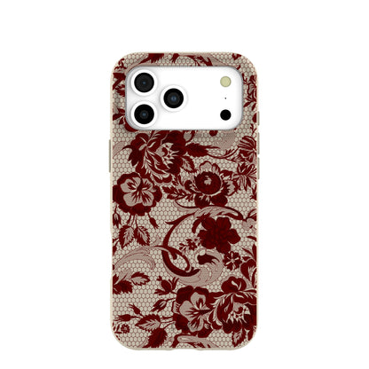 London Fog Crimson Veil iPhone 17 Pro Max Case
