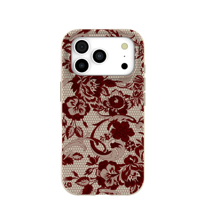 London Fog Crimson Veil iPhone 17 Pro Case