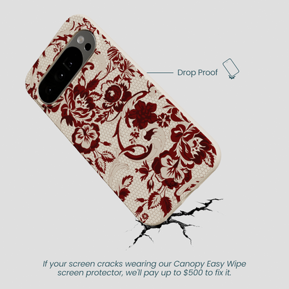 London Fog Crimson Veil Google Pixel 10 Pro XL Case