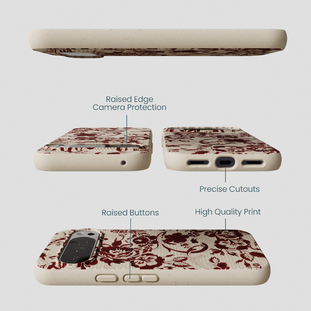 London Fog Crimson Veil Google Pixel 10 Pro XL Case