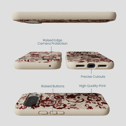 London Fog Crimson Veil Google Pixel 10 Pro XL Case