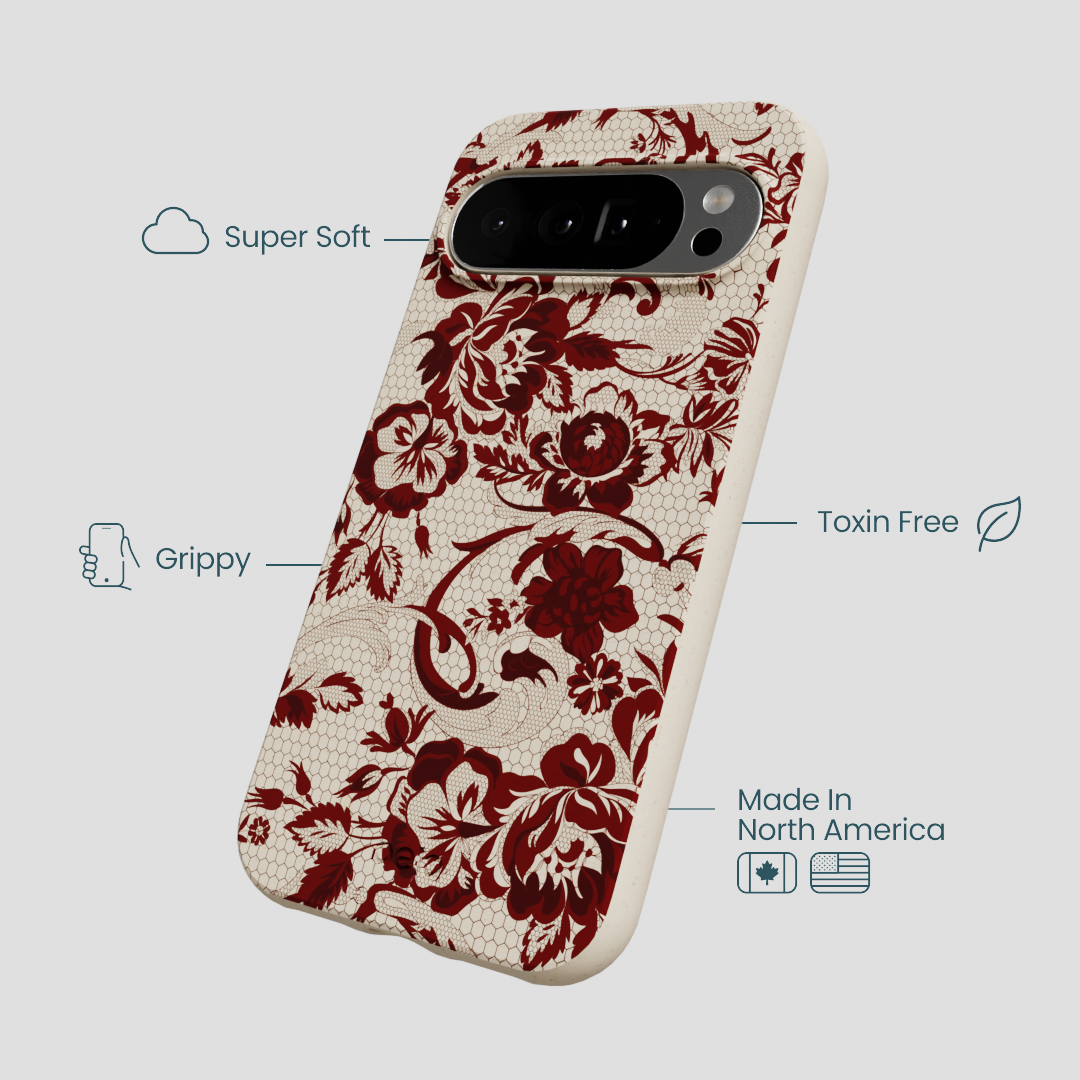 London Fog Crimson Veil Google Pixel 10 Pro XL Case