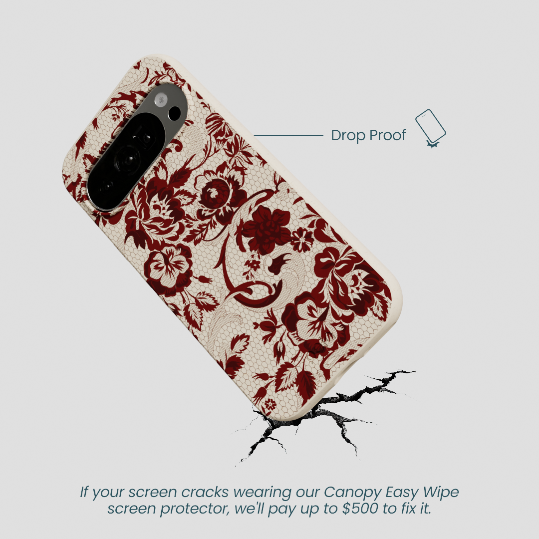London Fog Crimson Veil Google Pixel 10/10 Pro Case