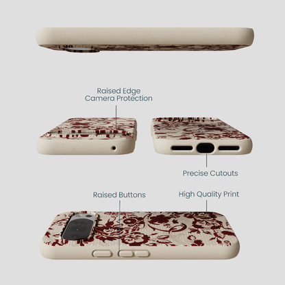 London Fog Crimson Veil Google Pixel 10/10 Pro Case