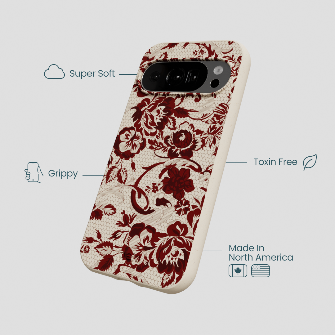 London Fog Crimson Veil Google Pixel 10/10 Pro Case