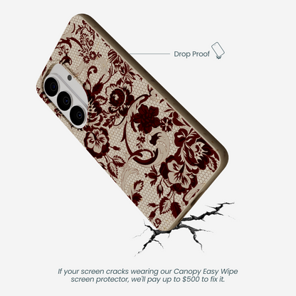 London Fog Crimson Veil Samsung Galaxy S26 Case
