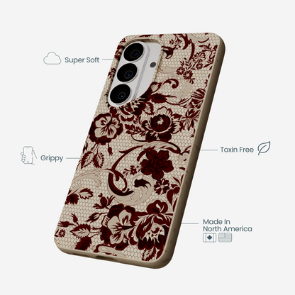 London Fog Crimson Veil Samsung Galaxy S26 Case