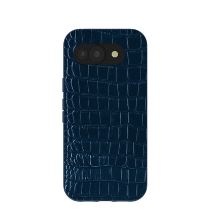 Navy Blue Croc Google Pixel 10a Case