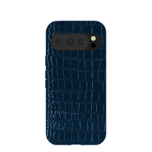 Navy Blue Croc Google Pixel 10/10 Pro Case