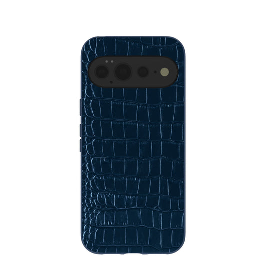 Navy Blue Croc Google Pixel 11 Pro XL Case