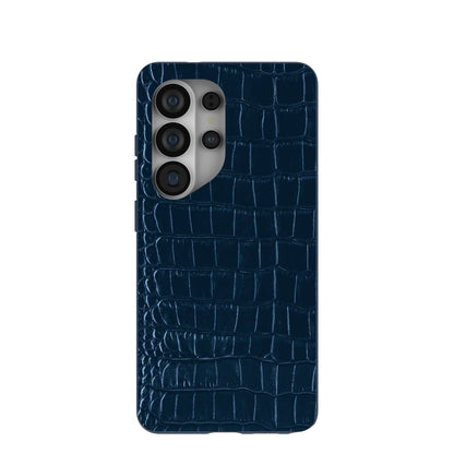 Navy Blue Croc Samsung Galaxy S26 Ultra Case