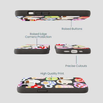 Black Cup of Joy iPhone 16e/17e Case