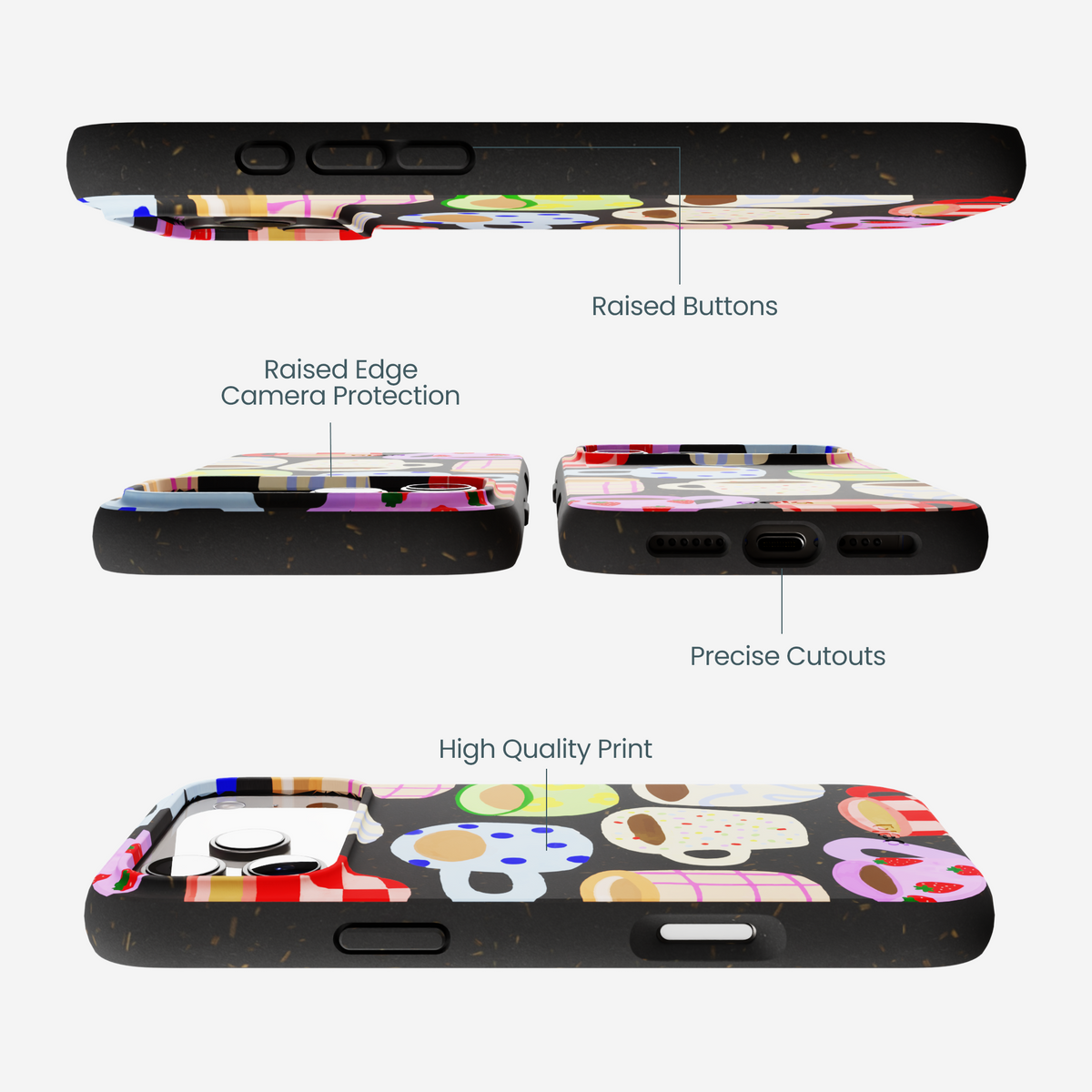Black Cup of Joy iPhone 17 Pro Max Case