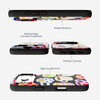 Black Cup of Joy iPhone 17 Pro Case